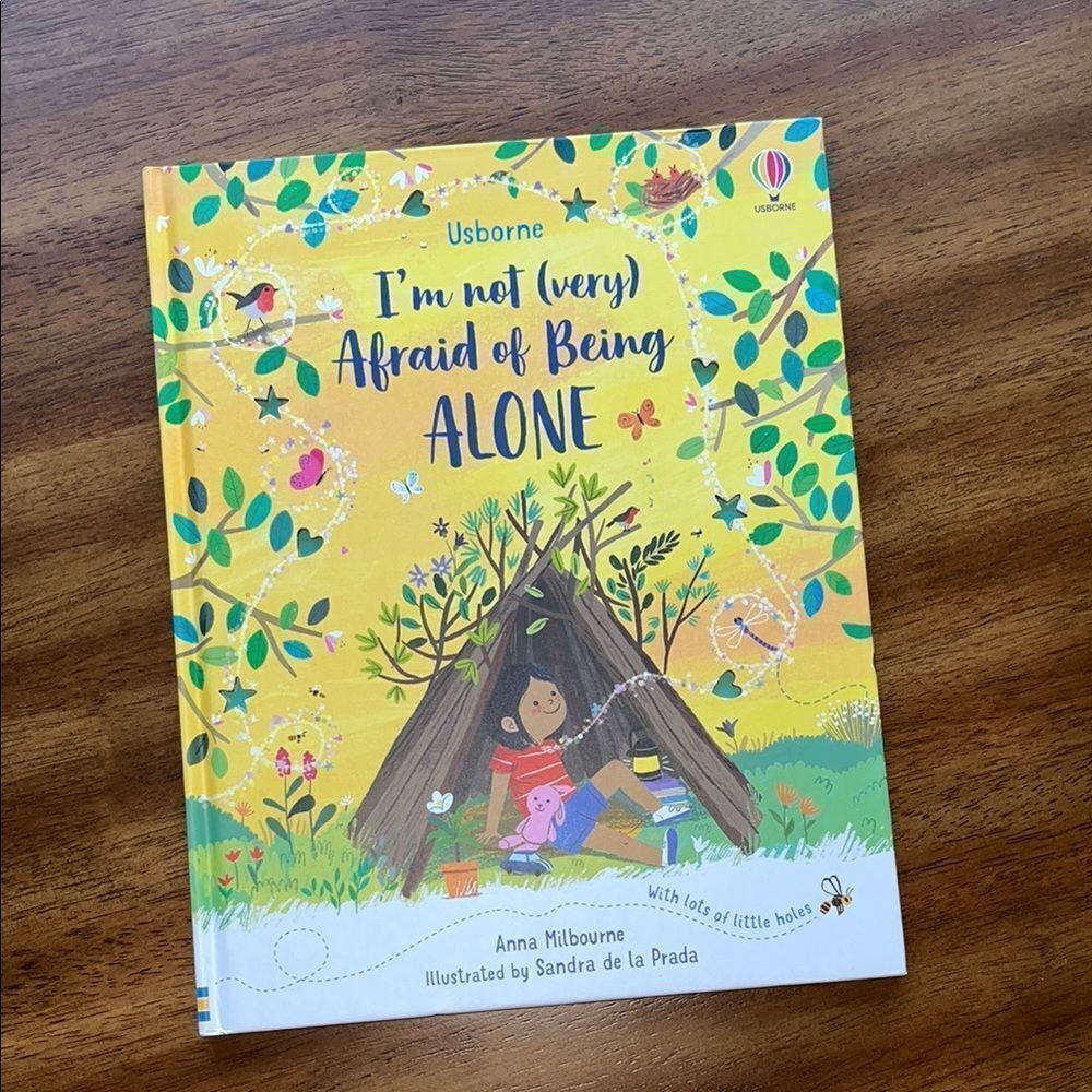 I’m Not (very) Afraid of Being ALONE Children's Book